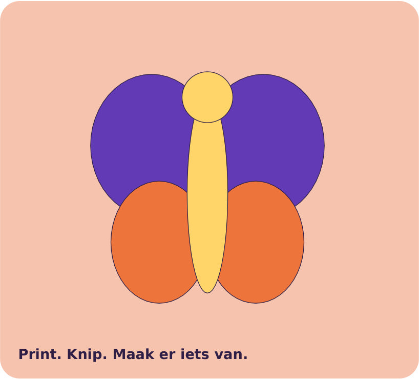 Voorbeeld van Vlindervleugels • mini